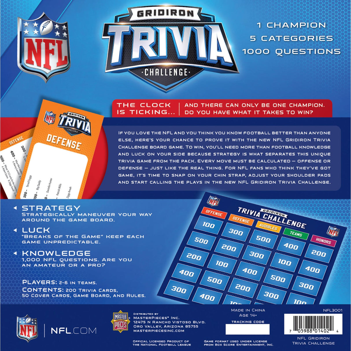 NFL - Gridiron Trivia Challenge