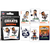 Chicago Bears All-Time Greats Playing Cards - 54 Card Deck