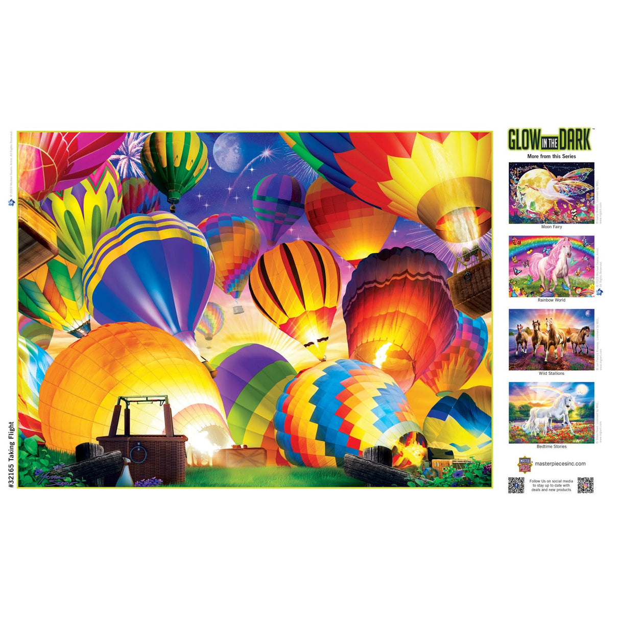 Glow in the Dark - Taking Flight 300 Piece EZ Grip Jigsaw Puzzle