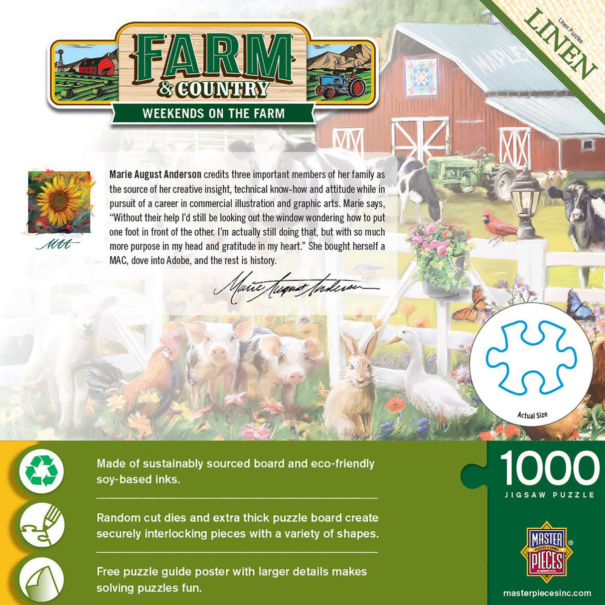 Farm & Country - Weekends On the Farm 1000 Piece Jigsaw Puzzle