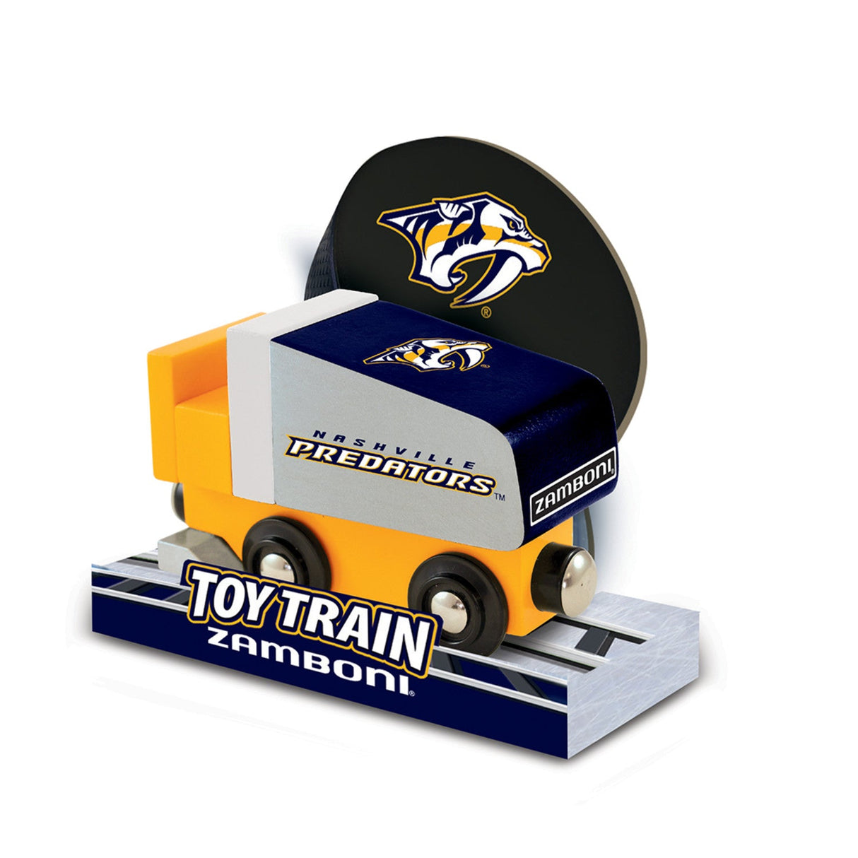 Nashville Predators Toy Zamboni Train Engine