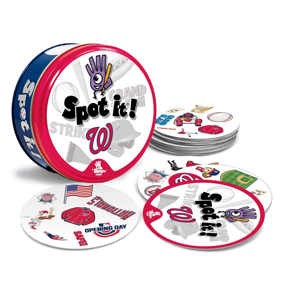 Washington Nationals Spot It! Card Game