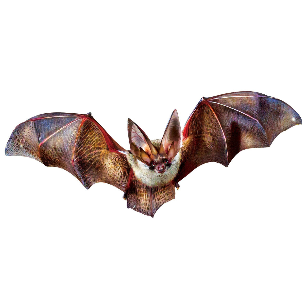 Bat 100 Piece Shaped Jigsaw Puzzle