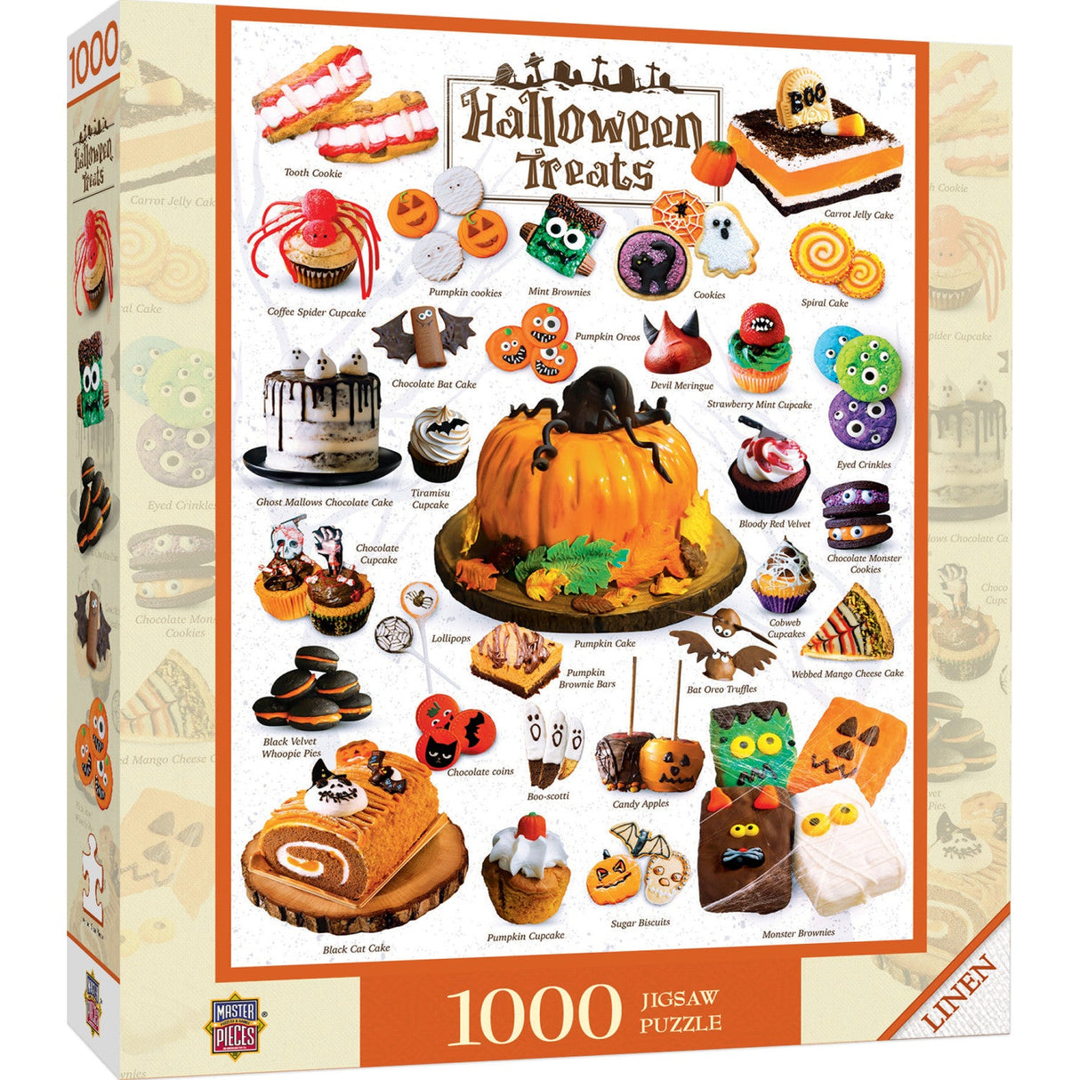 Scrumptious - Halloween Treats 1000 Piece Jigsaw Puzzle