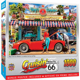 Cruisin' Route 66 - Ray's Service Station 1000 Piece Jigsaw Puzzle