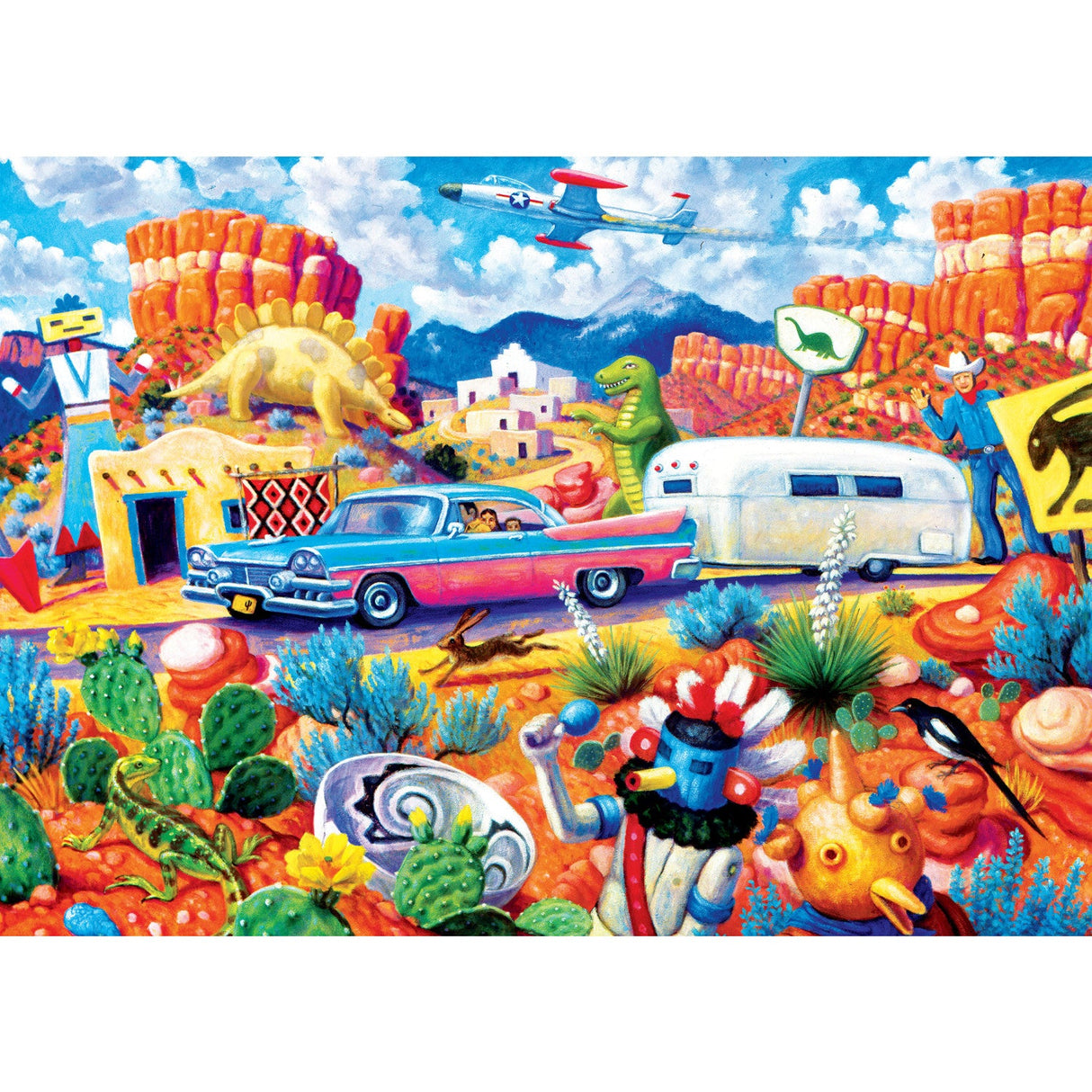 Roadsides of the Southwest - Off the Beaten Path 500 Piece Jigsaw Puzzle