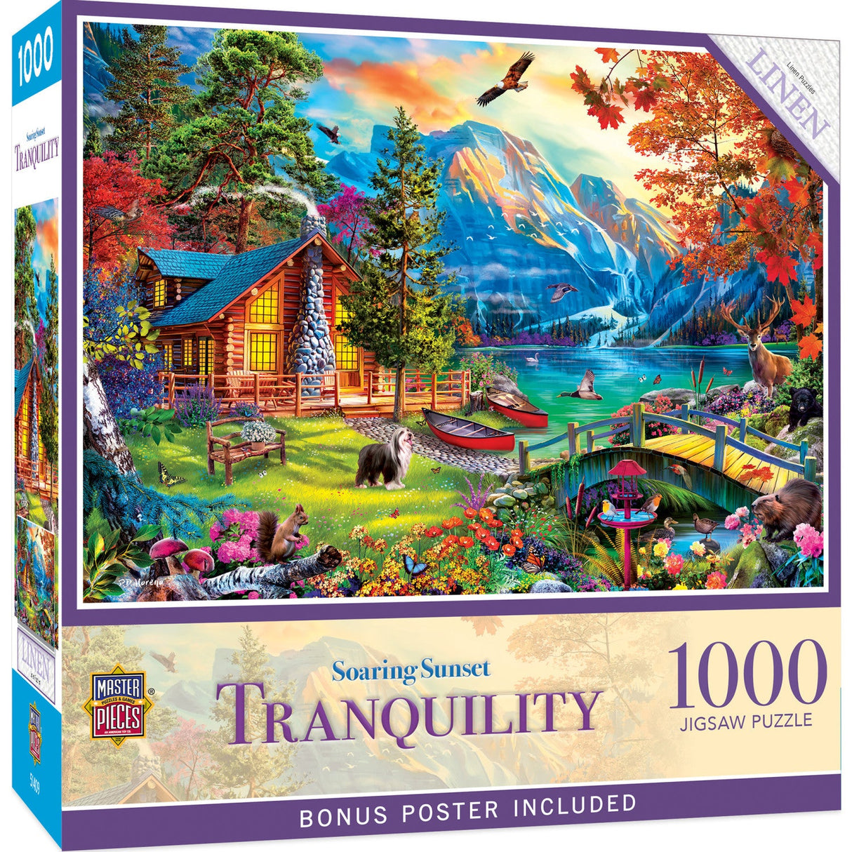 Tranquility - Soaring Sunset 1000 Piece Jigsaw Puzzle