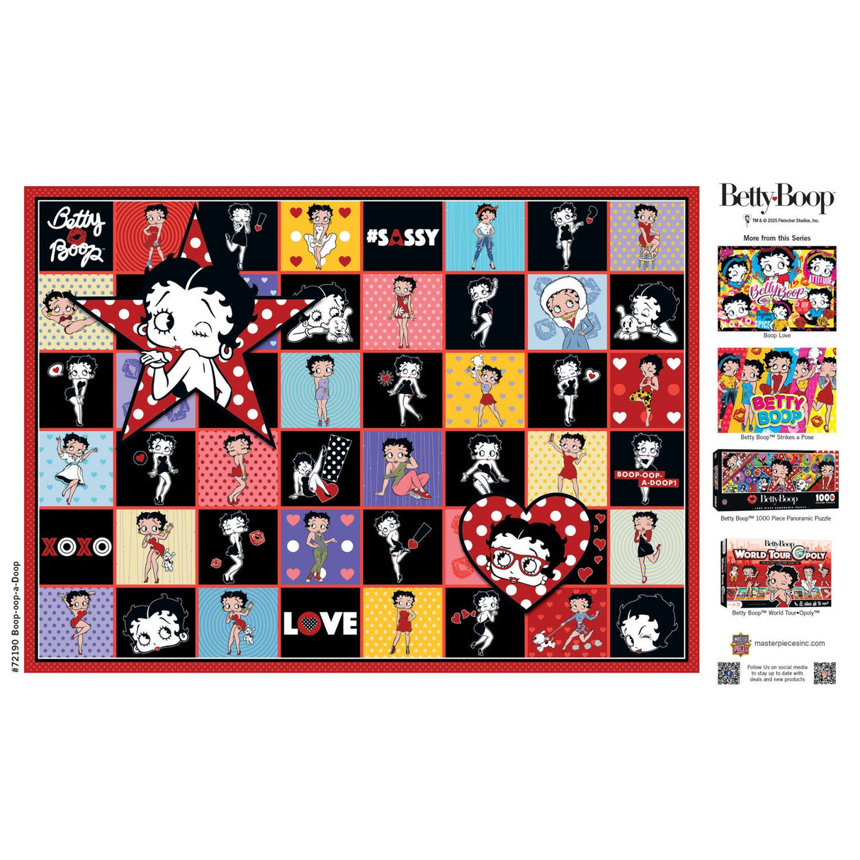 Betty Boop - Boop-oop-a-Doop 1000 Piece Jigsaw Puzzle