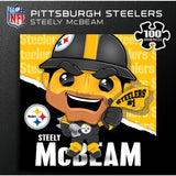 Steely McBeam - Pittsburgh Steelers Mascot 100 Piece Jigsaw Puzzle