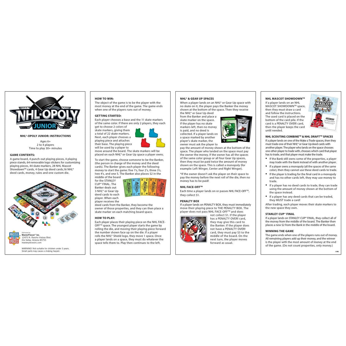 NHL Opoly Junior