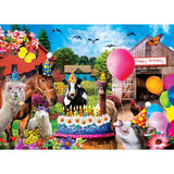 Wild & Whimsical - Birthday Party 1000 Piece Jigsaw Puzzle