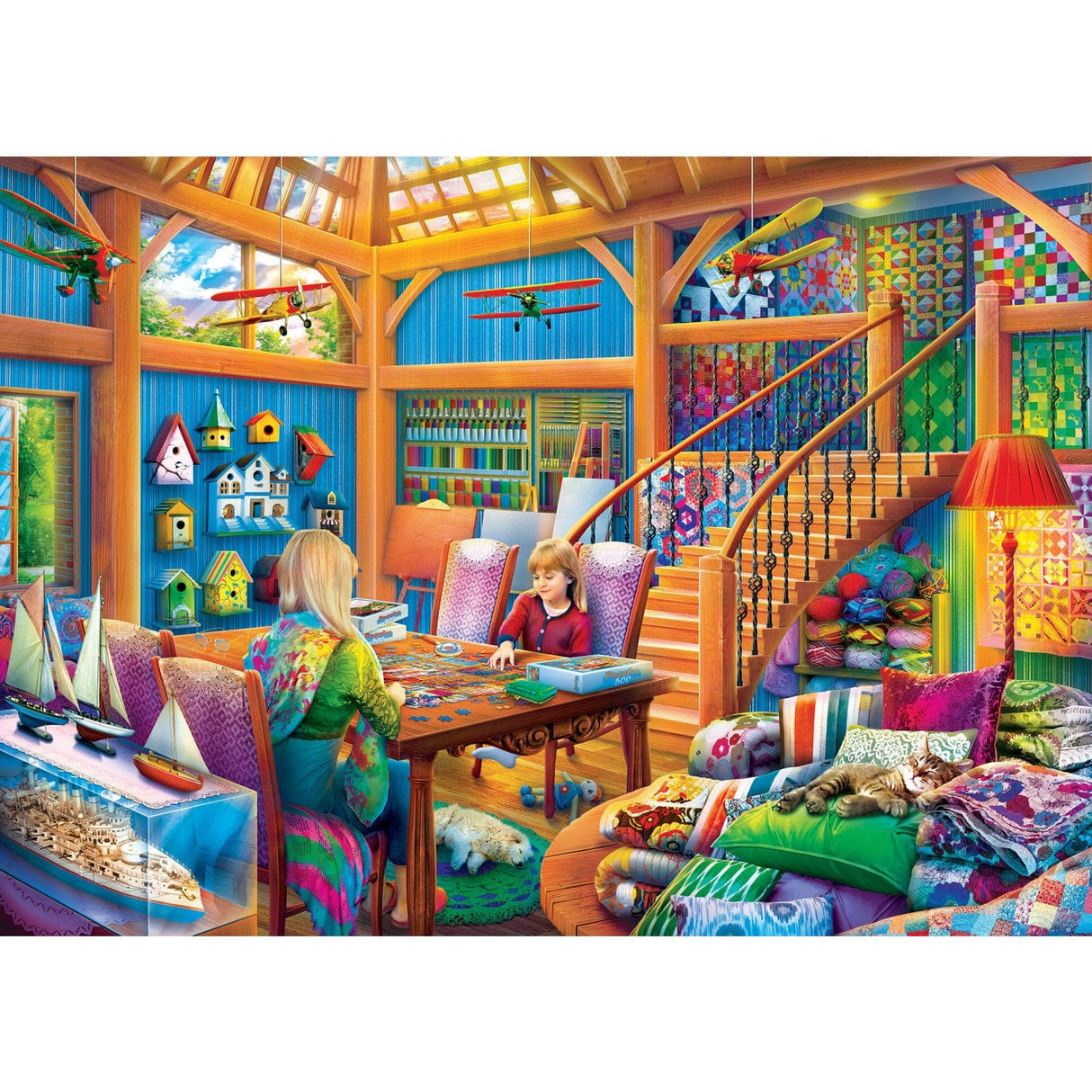 Home Sweet Home - Hobby Time 500 Piece Jigsaw Puzzle