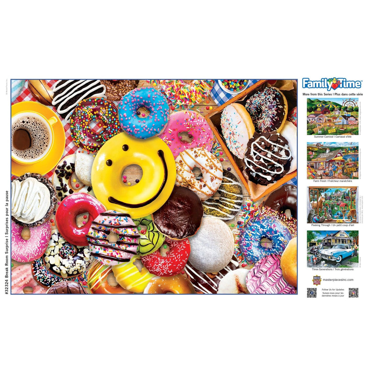 Family Time - Break Room Surprise 400 Piece Jigsaw Puzzle