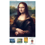 MasterPieces of Art - Mona Lisa 1000 Piece Jigsaw Puzzle