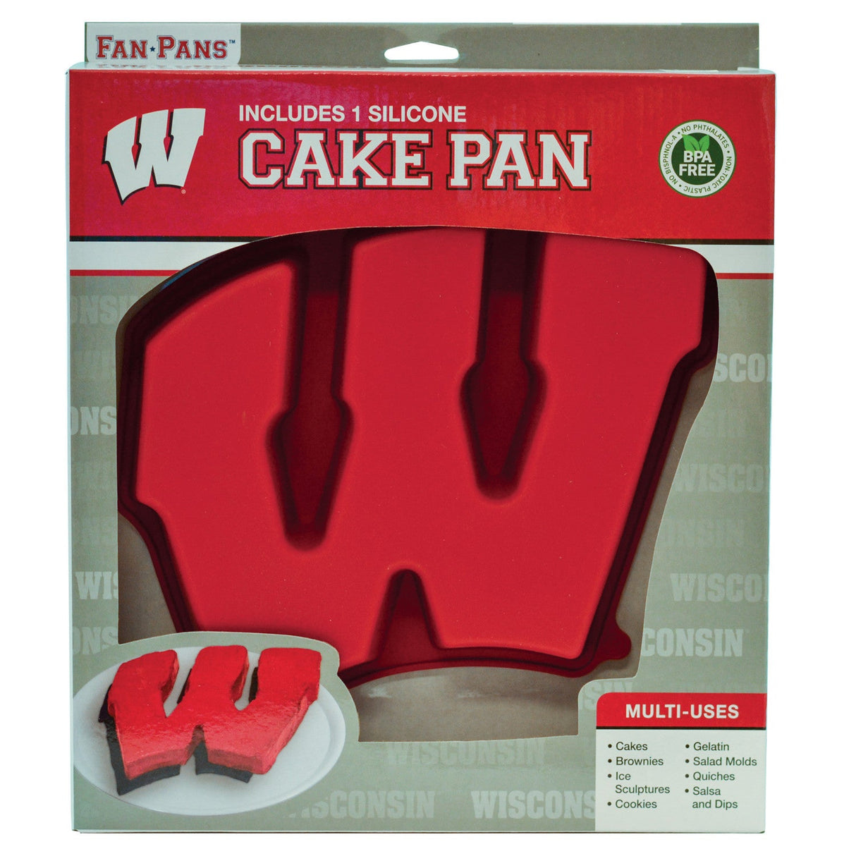 Wisconsin Badgers Cake Pan