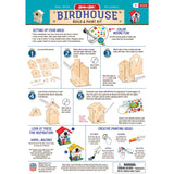 Birdhouse Buildable Wood Craft & Paint Kit