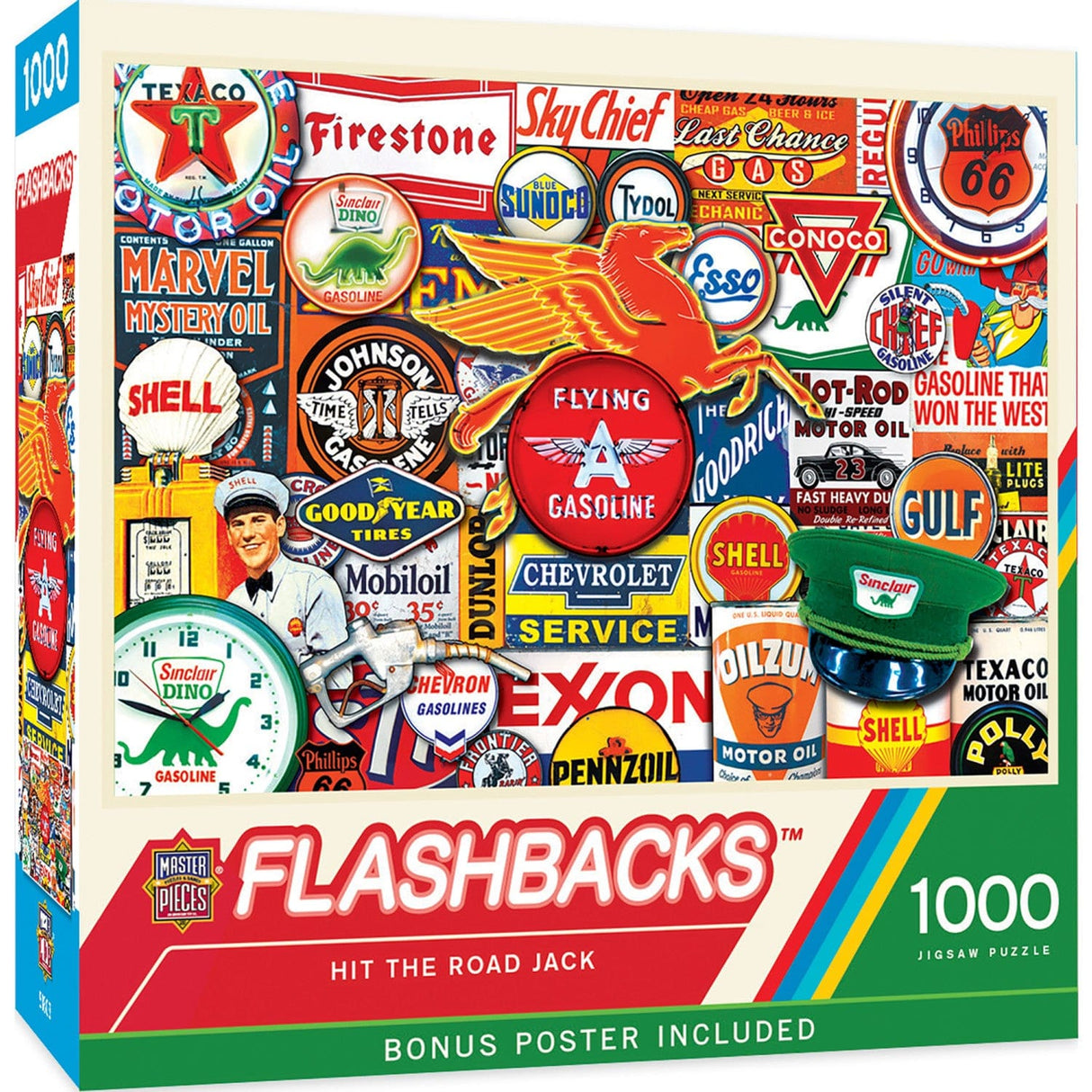 Flashbacks - Hit the Road Jack 1000 Piece Jigsaw Puzzle