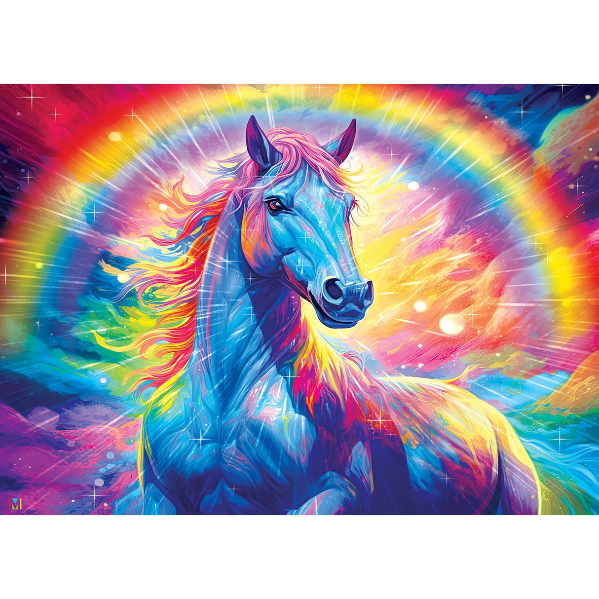 Colorize - Prismatic Thunder 1000 Piece Jigsaw Puzzle