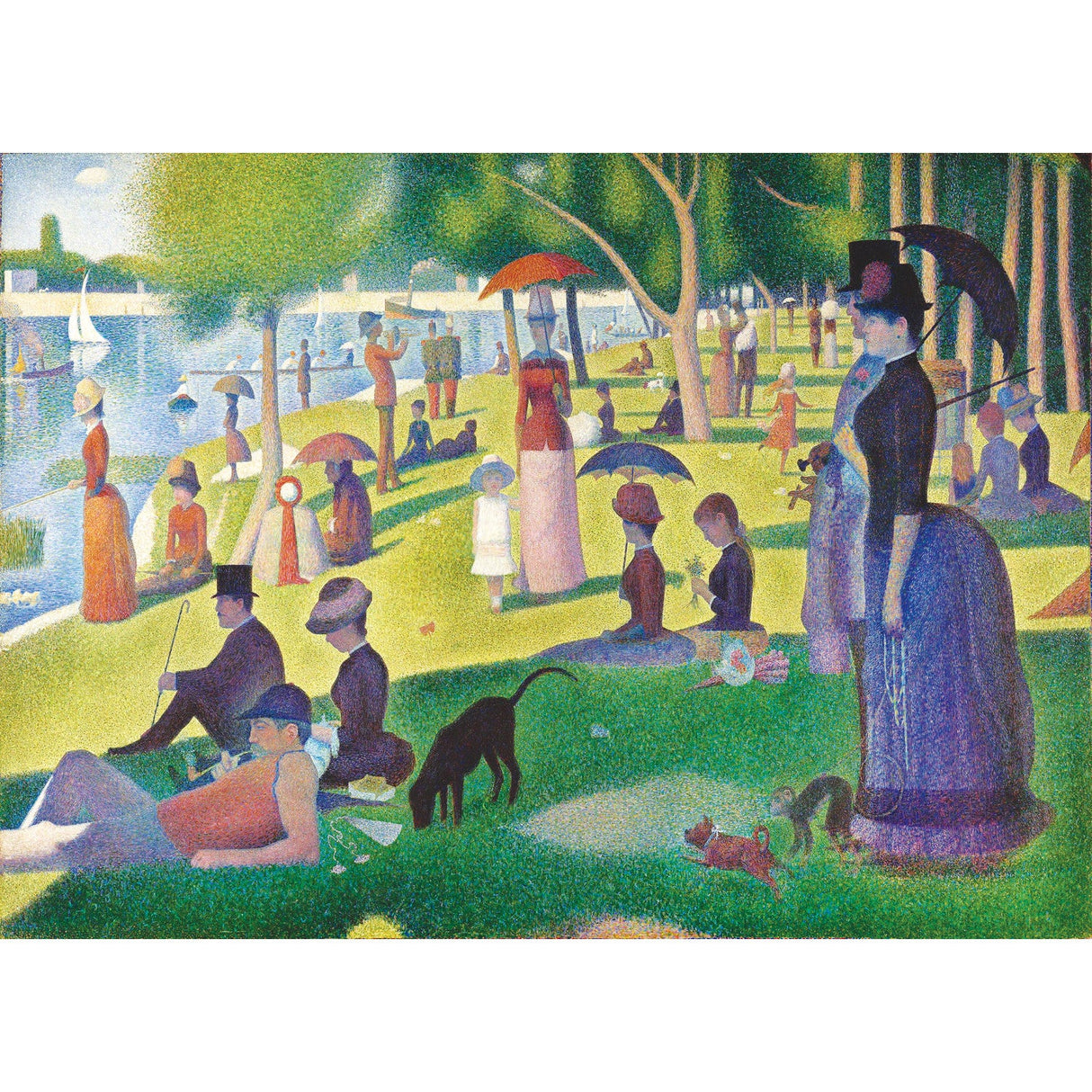 MasterPieces of Art - A Sunday on La Grande Jatte 1000 Piece Jigsaw Puzzle