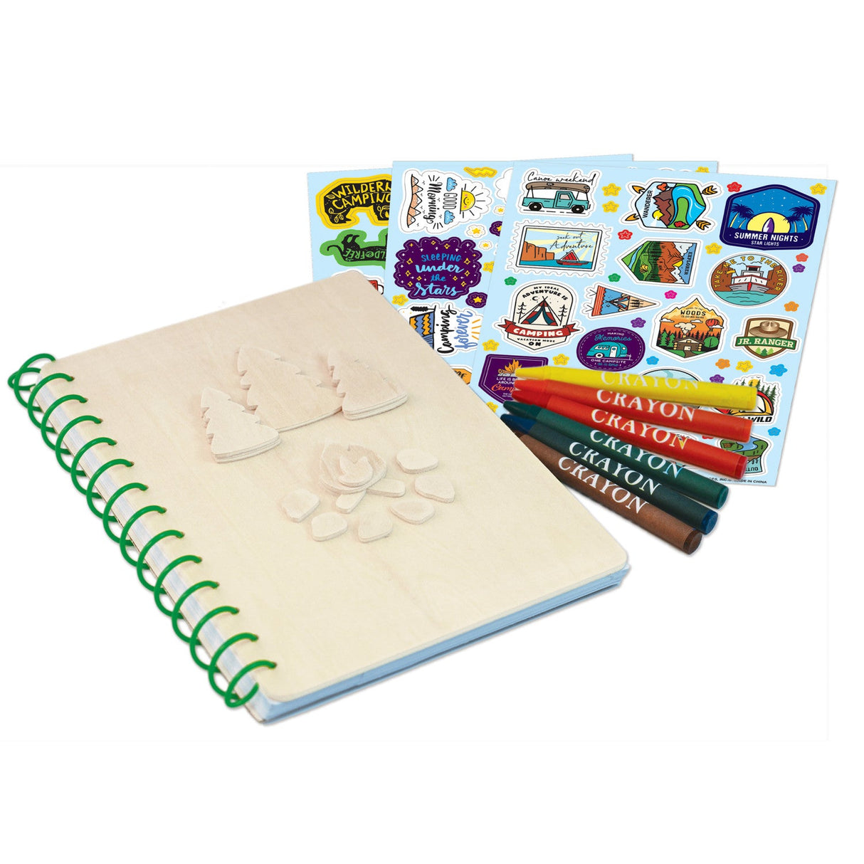 Jr. Ranger - Adventure Log Wood Craft & Paint Kit