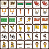 Wyoming Cowboys Matching Game