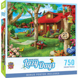 Lazy Days - Lakeside Retreat 750 Piece Jigsaw Puzzle