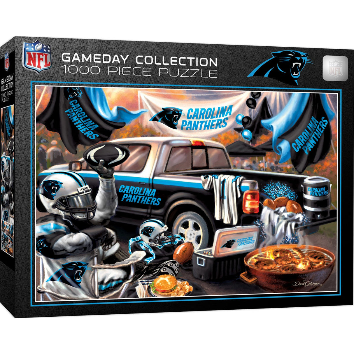 Carolina Panthers - Gameday 1000 Piece Jigsaw Puzzle