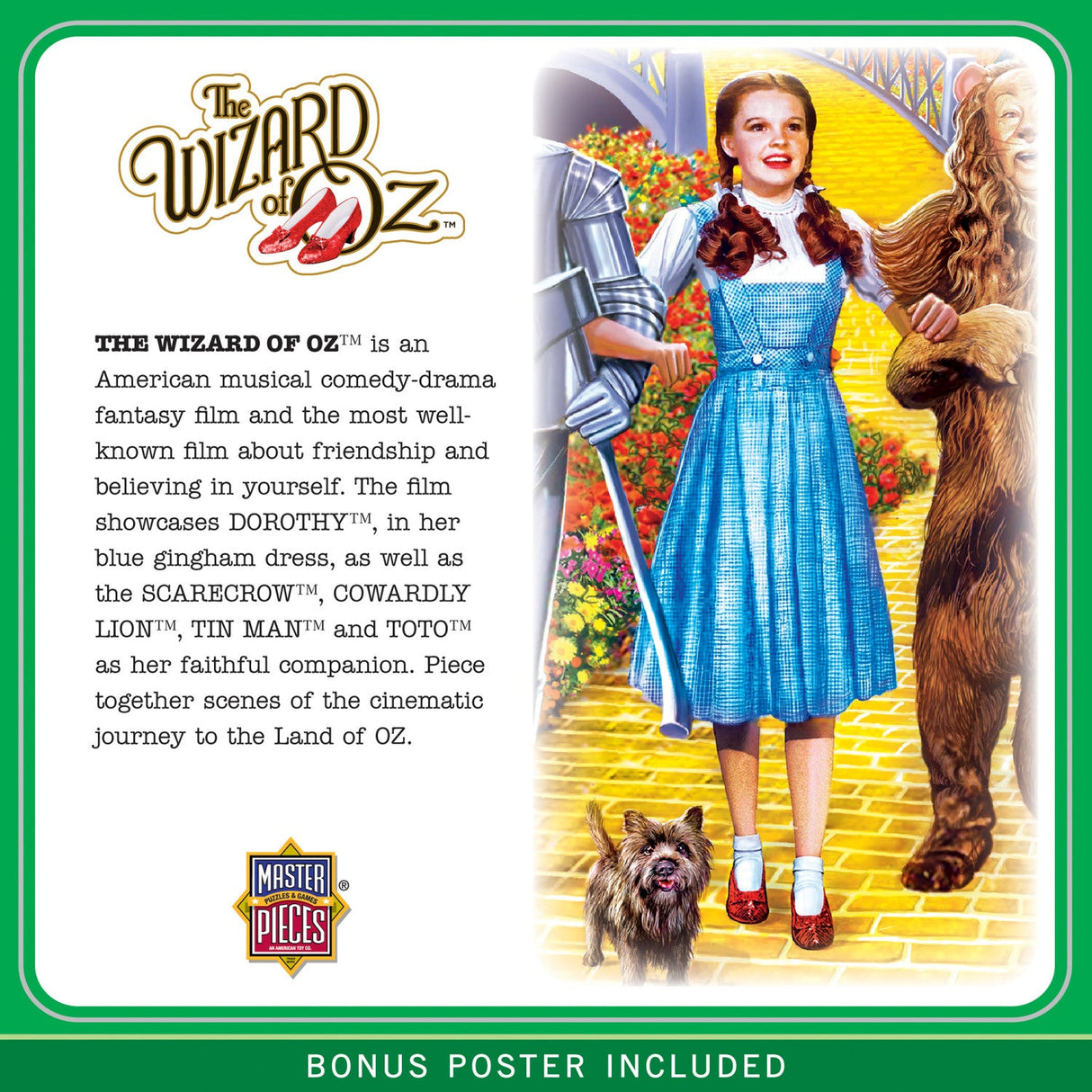 The Wizard of Oz - Off to See the Wizard 1000 Piece Jigsaw Puzzle