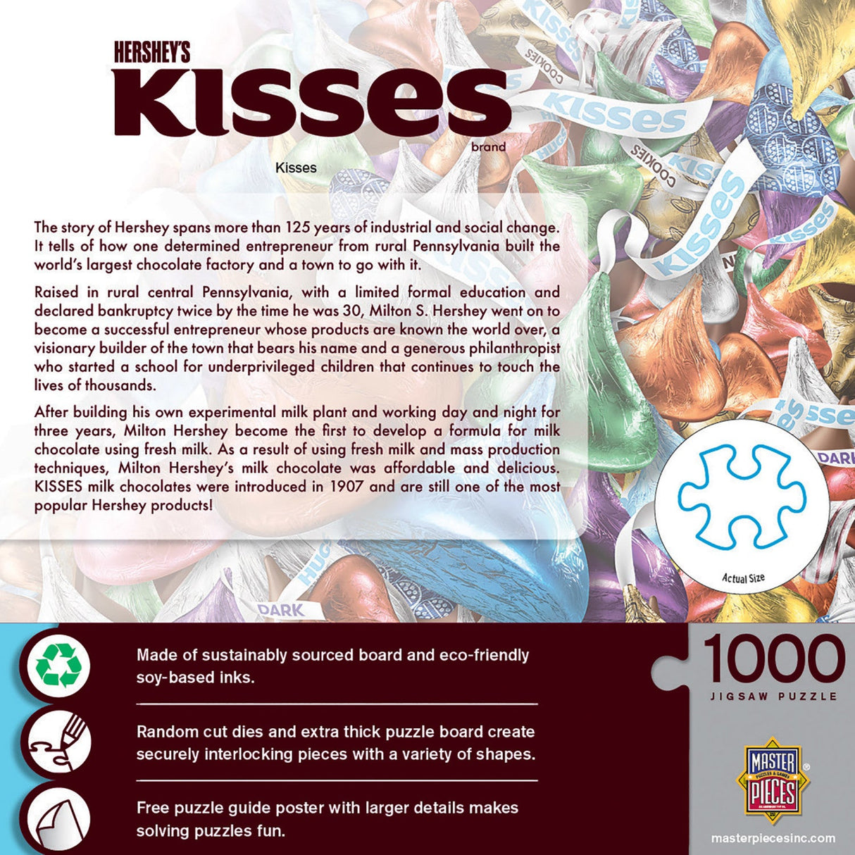 Hershey's Kisses - 1000 Piece Jigsaw Puzzle