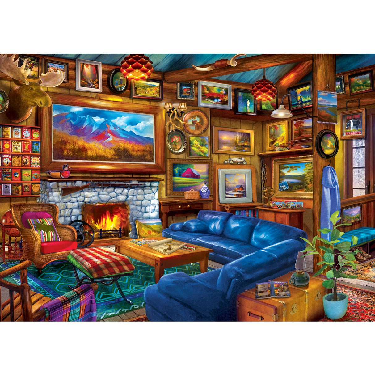 Home Sweet Home - Artistic Retreat 500 Piece Jigsaw Puzzle