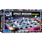 Space Mission Checkers Board Game