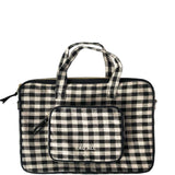 Laptop Case 13", Handle & Charger Pocket, Gingham