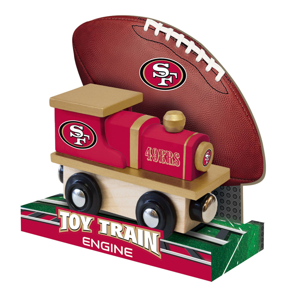 San Francisco 49ers Toy Train Engine