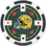 Green Bay Packers 100 Piece Poker Chips