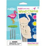 Flamingo Wind Chime Wood Craft & Paint Kit