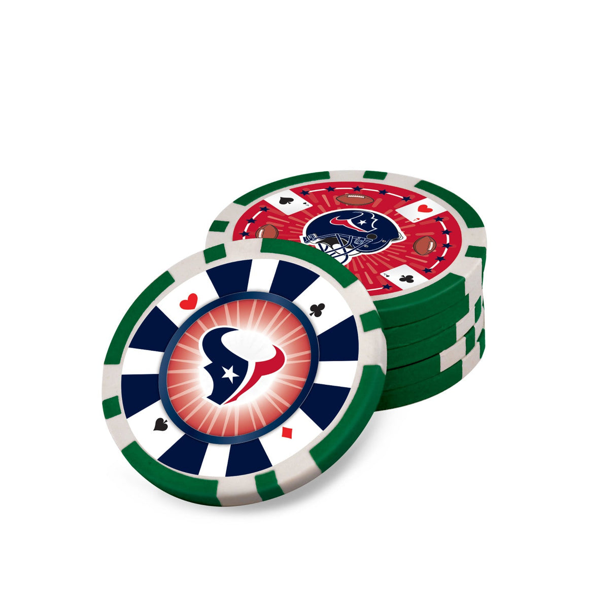 Houston Texans 300 Piece Poker Set