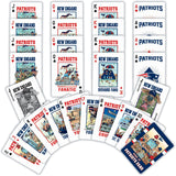 New England Patriots Fan Deck Playing Cards - 54 Card Deck