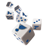 St. Louis Blues Dice Set