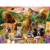 Wildlife of the National Parks - 100 Piece Jigsaw Puzzle