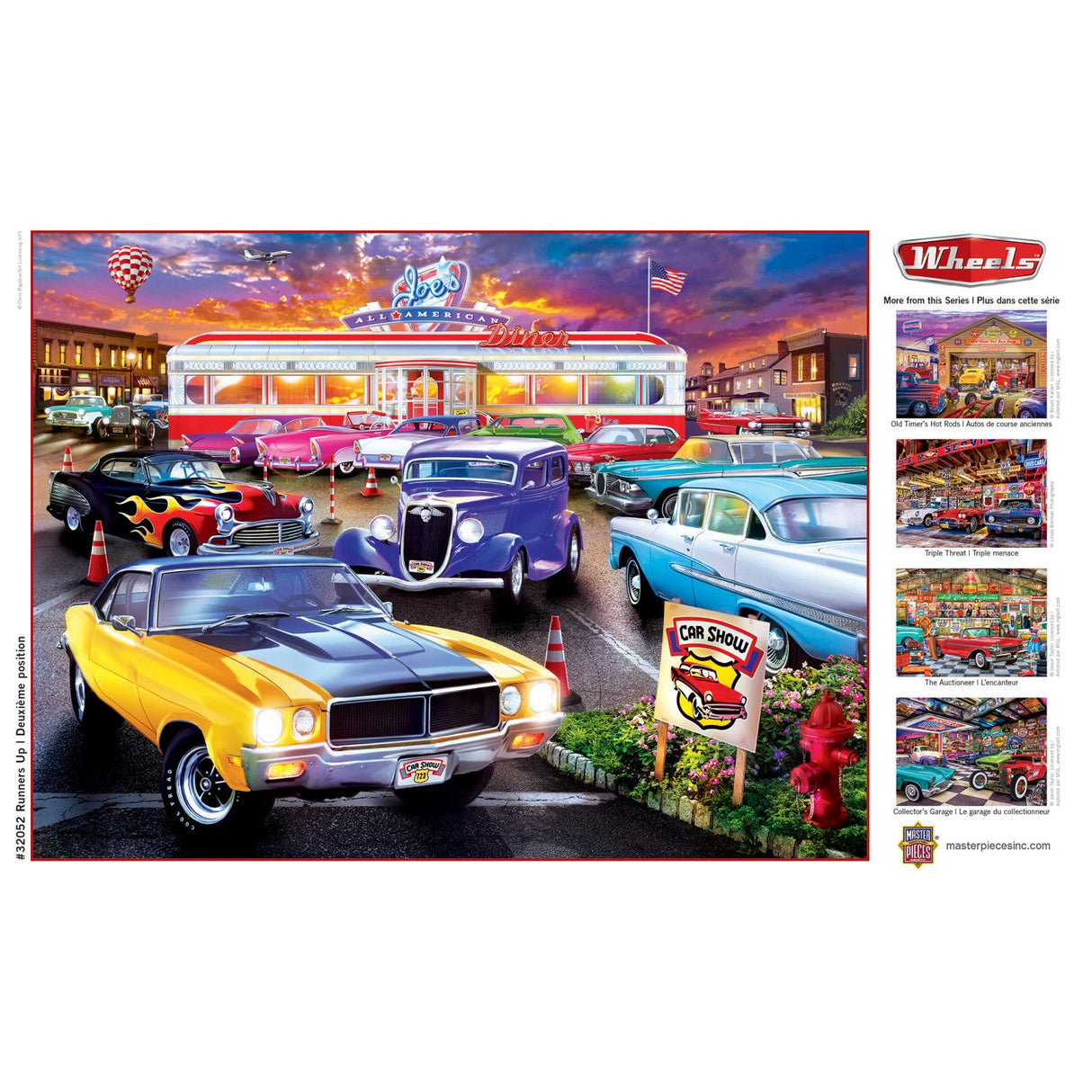 Wheels - Runner's Up 750 Piece Jigsaw Puzzle