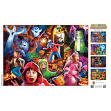 Glow in the Dark - Scared Silly 500 Piece Jigsaw Puzzle