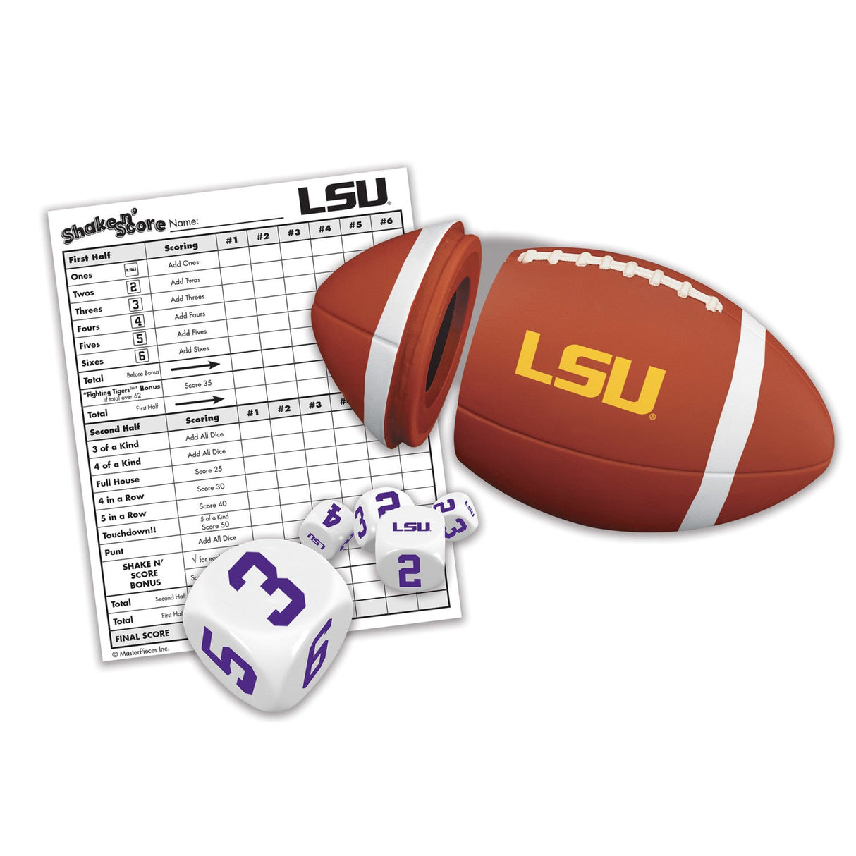 LSU Tigers Shake n' Score