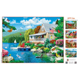 Memory Lane - Lakeside Memories 300 Piece EZ Grip Jigsaw Puzzle