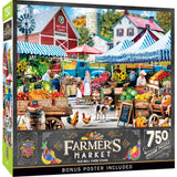 Farmer's Market - Old Mill Farm Stand 750 Piece Jigsaw Puzzle