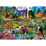 Tranquility - Hillside Cottage 1000 Piece Jigsaw Puzzle