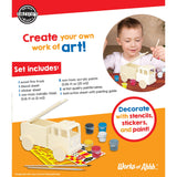 Firetruck Wood Craft & Paint Kit