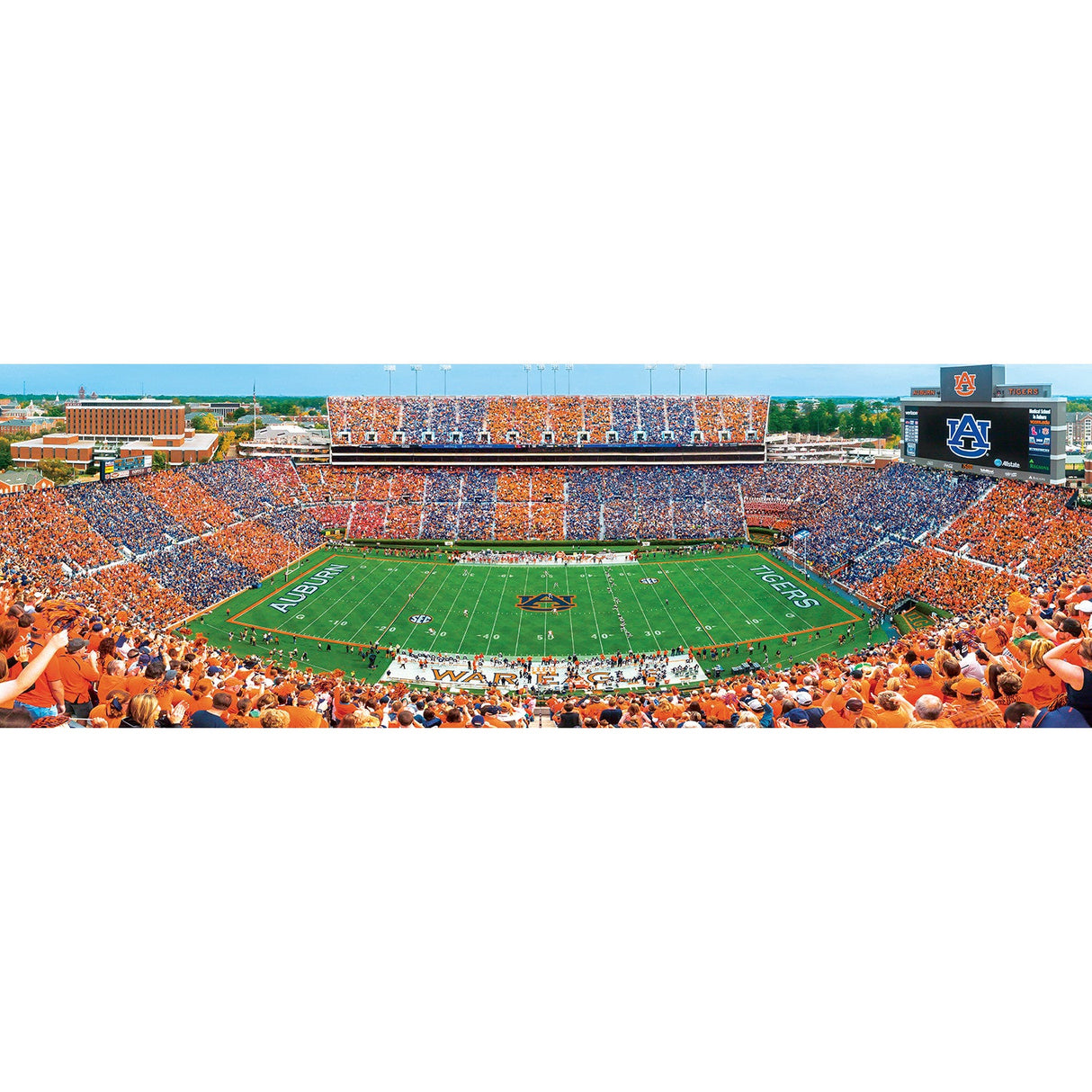 Auburn Tigers - 1000 Piece Panoramic Jigsaw Puzzle