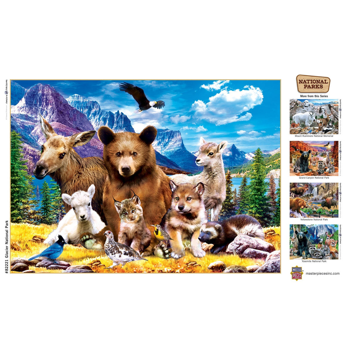 Glacier National Park 500 Piece Jigsaw Puzzle