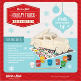 Holiday Truck Wood Paint Kit