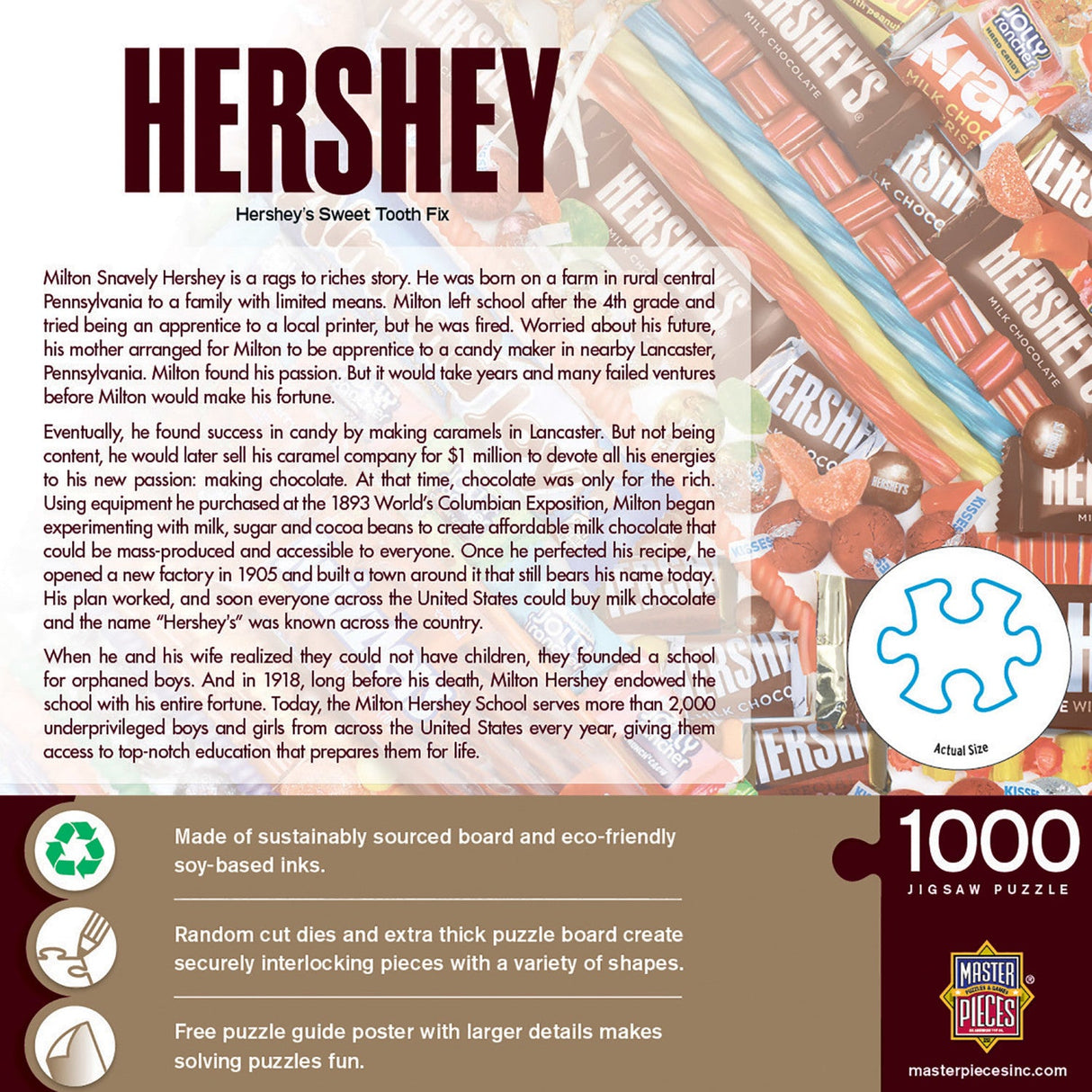 Hershey's Sweet Tooth Fix - 1000 Piece Jigsaw Puzzle